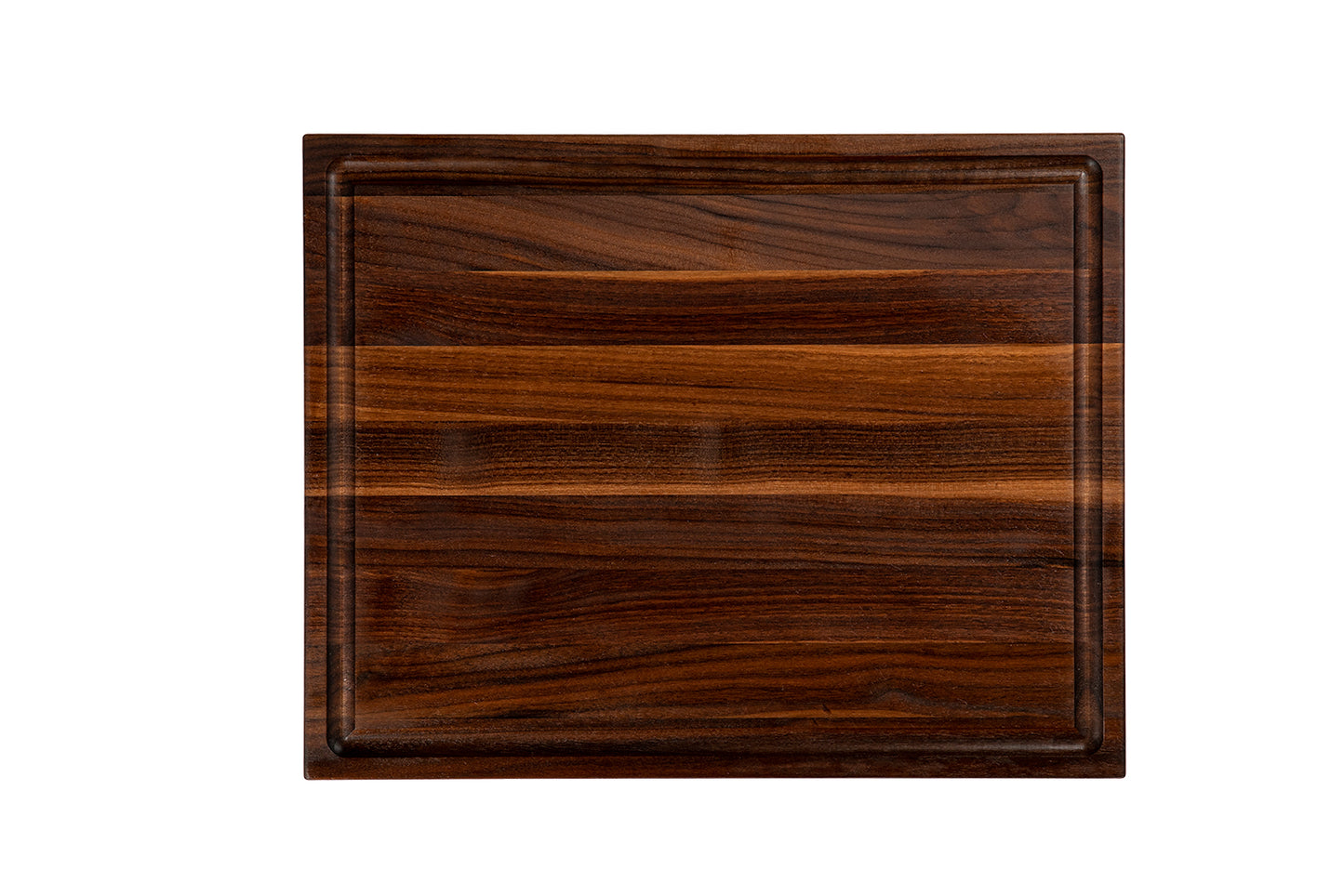 Personalized Walnut Cutting Board with Juice Groove and Handle