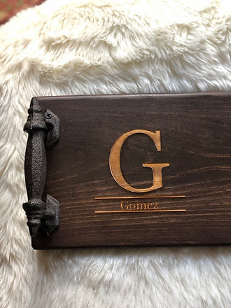 Wooden Charcuterie Bites Board
