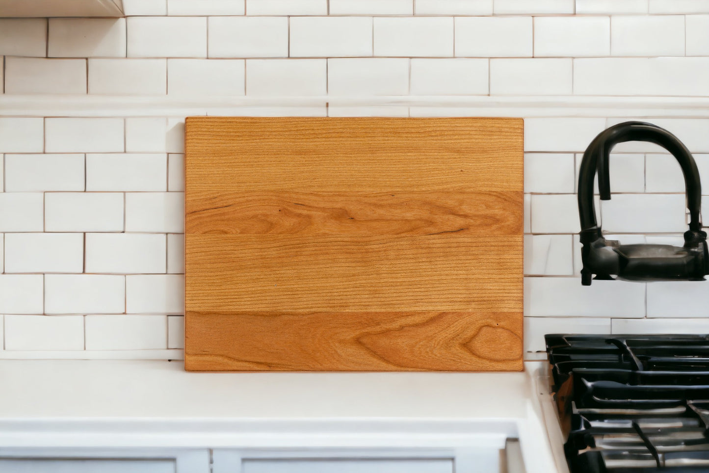 Personalized Cherry Cutting Board 12" x 9" x 3/4"